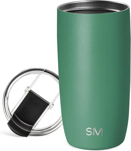 Miniatura 36 de Simple Modern Taza de Café de Viaje Tumbler con Tapa Abatible Reutilizable Aislada de Acero Inoxidable Cold Brew Taza de Café Helado Termo