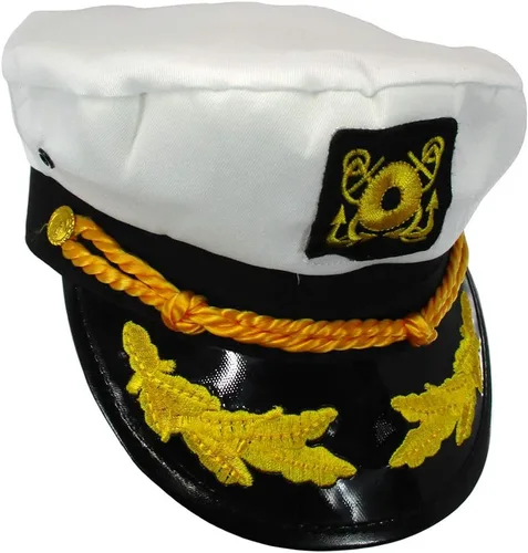 Miniatura 4 de Jacobson Hat Company sombrero de capitán de yate para hombres adultos