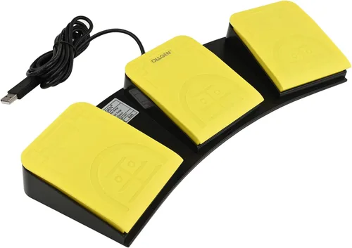 Miniatura 7 de OLLGEN USB Foot Pedal for PC Gaming,Optical Control Foot Switch,Computer Map Mouse Keyboard Hotkey Combination Key Keypress Simulator Program Page