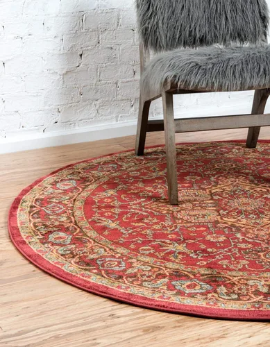 Miniatura 17 de Unique Loom Sahand Collection - Alfombra de área Ardashir (2' 2" x 3' 1", rectangular, rojo/azul claro)