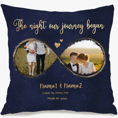 Miniatura 11 de Custom Single Image Pillow Case with Personalized Text Designed for Home Decoration and offering Gift Charm for Family Celebrations or Holidays