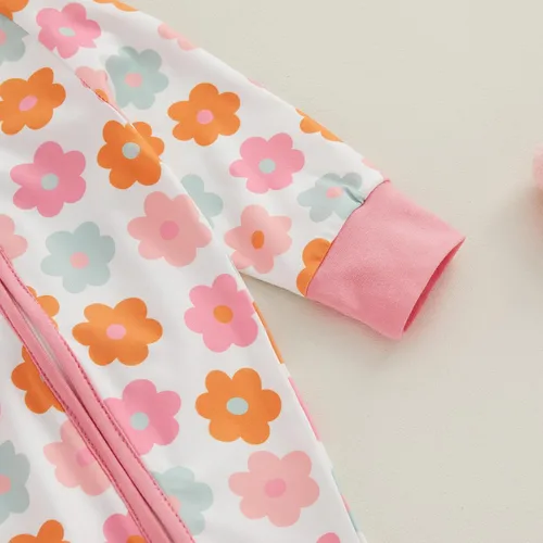Miniatura 6 de Mameluco para bebé recién nacido, ropa de otoño de manga larga, con cremallera, mameluco de algodón orgánico de una pieza