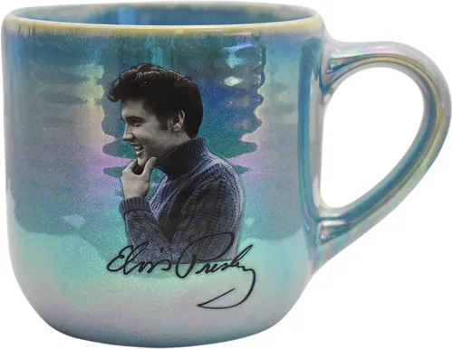 Miniatura 2 de Elvis Presley - Taza en relieve con motocicleta
