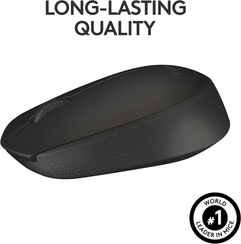 Miniatura 5 de Logitech M170 ratón inalámbrico para PC, Mac, portátil, 2.4 GHz con receptor USB Mini, seguimiento óptico, vida útil de la batería de 12 meses
