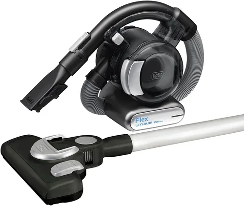 Miniatura 6 de BLACK+DECKER, BDH2020FLFH MAX, aspiradora flexible de litio de 20 V, con palo para aspirar y cabezal para piso y cepillo para polvo y pelo