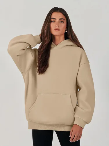 Miniatura 8 de ANRABESS Womens Oversized Hoodies Fleece Sweatshirts Long Sleeve Hooded Pullover Winter Clothes with Pocket