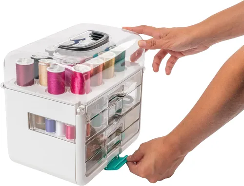 Miniatura 7 de SINGER ProSeries Sew-It-Goes - Kit de costura y sistema de almacenamiento de 356 piezas