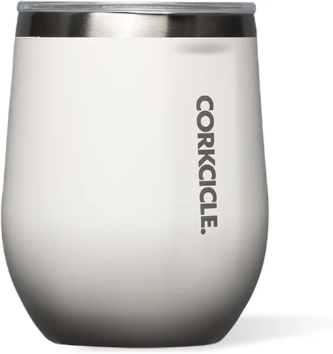 Miniatura 30 de Corkcicle Vaso de Vino Aislado sin Tallo - Mantiene las Bebidas Frías 6 Horas y Calientes 3 Horas - Acero Inoxidable - Fácil Agarre - Regalo