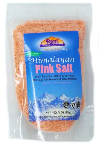 Miniatura 10 de Rani Himalayan Pink Salt Granules 5 in 1 Flavors (Mint, Smokey Garlic, Italian, Pepper, Peri Peri) PET Jar ~ All Natural Vegan Gluten Friendly