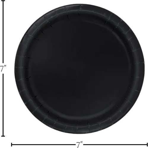 Miniatura 5 de HOME & HOOPLA Suministros mágicos para fiestas y tarjetas para fiestas nocturnas, tarjetas de mago, platos de postre de papel negro y servilletas