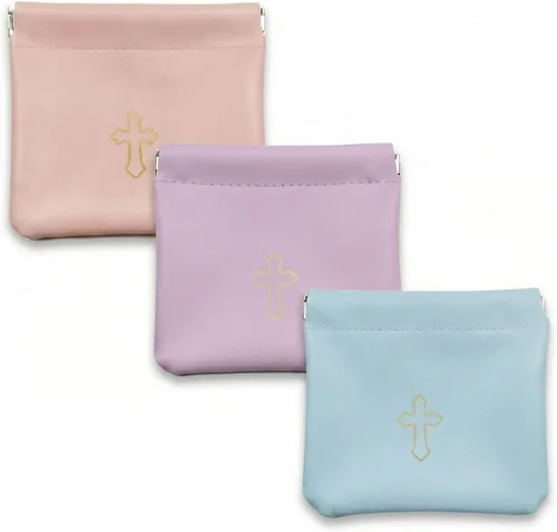 Miniatura 10 de Bolsa de Cosméticos de Bolsillo, Bolsa de Maquillaje de Cuero Impermeable con Cierre por Presión, Organizador Portátil de Artículos de Aseo