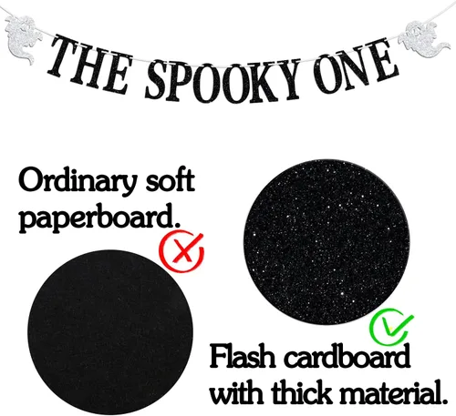 Miniatura 5 de Cartel The Spooky One, cartel de Halloween para 1er cumpleaños, murciélago fantasma de Halloween, 1er cumpleaños/baby shower, suministros