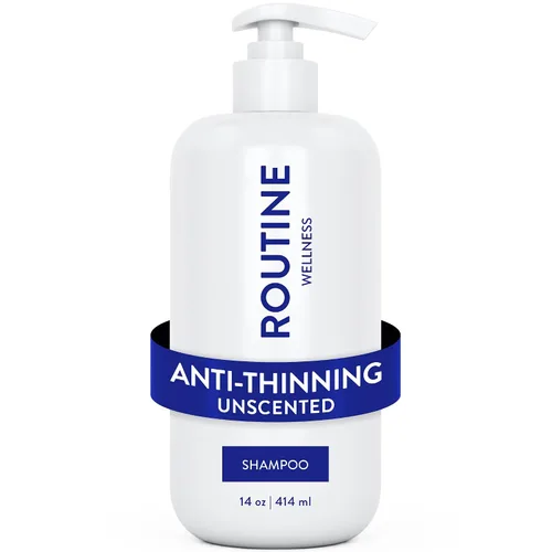 Miniatura 22 de Routine Wellness Champú voluminizador antiadelgazante para adelgazar el cabello y la pérdida de cabello – Aumenta tu confianza con bloqueadores
