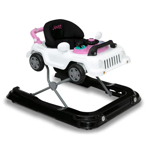 Miniatura 12 de Jeep Classic Wrangler 3 en 1 Crece Conmigo Andador de Actividades - Cuenta con música, luces, bandeja de juego extraíble, modo andador de empuje, se