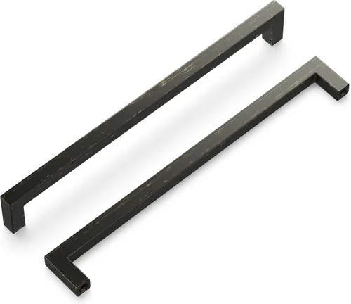 Miniatura 82 de Hickory Hardware - HH075326-BGB - Manija de la colección Skylight, 3 pulgadas de centro a centro, latón dorado cepillado.
