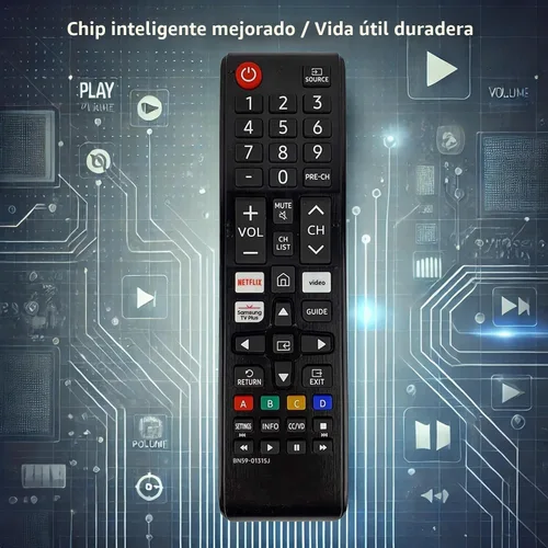 Miniatura 4 de Mando a distancia universal para Samsung TV, BN59-01315J Reemplazo remoto para todos los televisores inteligentes Samsung LCD LED HDTV 3D