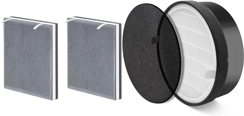 LEVOIT Filtros de repuesto para purificador de aire Vital100 (paquete de 2) y filtro de repuesto para purificador de aire LV-H132