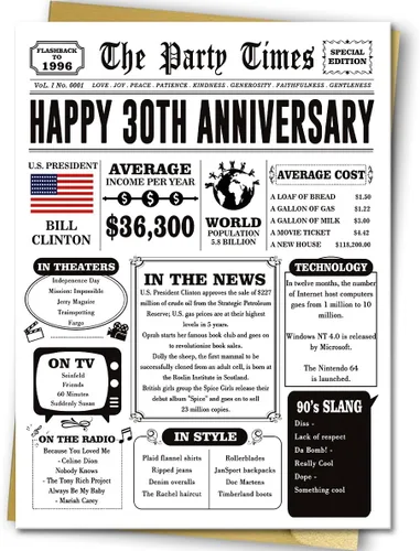 Miniatura 10 de Missonemi Tarjeta de regalo de 40 aniversario para mujeres y hombres, tarjeta jumbo de 40 aniversario de boda, ideas de regalo para abuelo, abuela