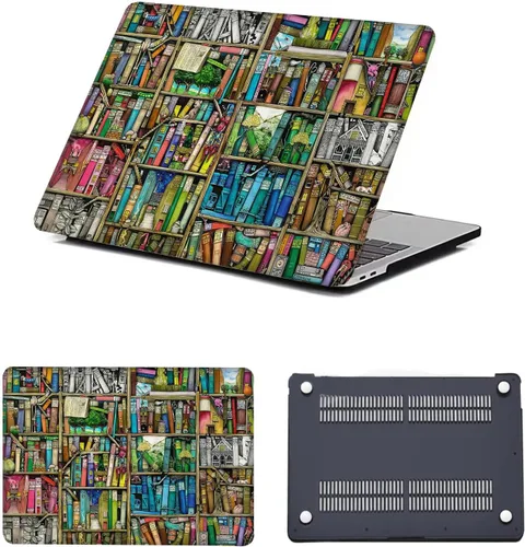 Miniatura 13 de Funda protectora para MacBook Air de 11 pulgadas 2015 2014 2013 2012 2011 2010 A1465 A1370, diseño de patrón de plástico, funda para laptop