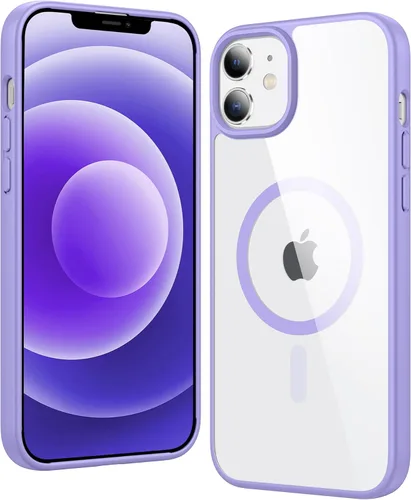 Miniatura 1290 de FNTCASE Funda para iPhone 13 Pro-Max: Fundas magnéticas transparentes compatibles con Magsafe Slim anti amarillamiento protección contra caídas