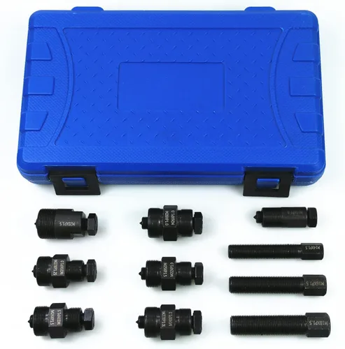 Miniatura 9 de Juego de extractor de volante universal para motocicleta, herramienta de reparación de motocicleta para bicicletas de motocicleta