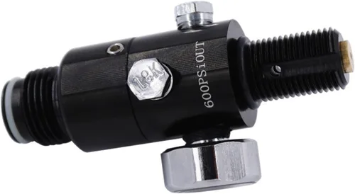Miniatura 6 de TUXING 4500PSI Paintball Air Tank Regulator & Valve Guage, Durable Aluminum Paintball Regulator for Paintball Airsoft PCP Compressed Air CO2 Rojo