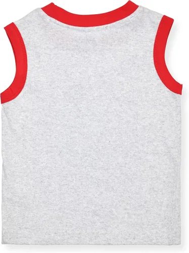Miniatura 3 de Disney PJ Masks Catboy, Owlette y Gekko - Paquete de 2 camisetas sin mangas para niños pequeños y niños, color azulgris