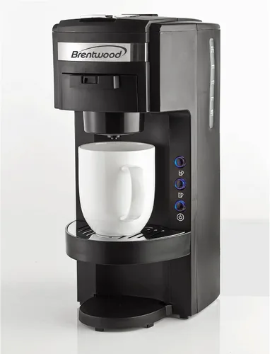 Miniatura 5 de Brentwood TS-114 Cafetera con taza de viaje, K-Cup Single Serve, Negro