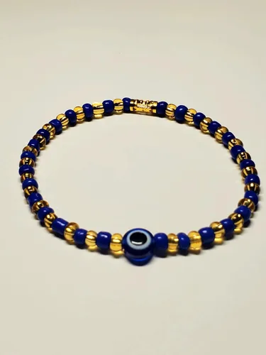 Miniatura 24 de 3 pcs Ilde Cowrie seashell Evil Eye Hamsa Hand Orisha Santeria Pulseras Bracelet Set