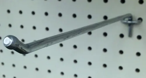 Miniatura 5 de Ganchos de clavija de 1 pulgada, ganchos para panel de exhibición de tablero perforado, paquete de 40