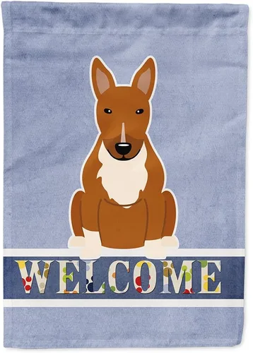 Miniatura 193 de Caroline's Treasures BB5622GF Airedale - Bandera de bienvenida para jardín, bandera decorativa para patio, exteriores, patio, parterres