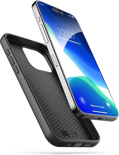 Miniatura 4 de Funda para cinturón Encased iPhone 11 con clip (Blindaje delgado) Funda de agarre delgada con cartuchera - Negro