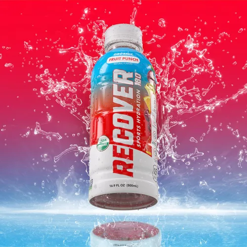 Miniatura 4 de RECOVER 180 Bebida de hidratación deportiva orgánica, sin azúcar añadido, bebida deportiva de 20 calorías, sabores orgánicos con vitaminas