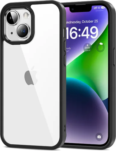 Miniatura 16 de HOOMIL Funda para iPhone 7 Plus/iPhone 8 Plus de 5.5 pulgadas, no amarillea, protección contra caídas, cubierta trasera dura transparente