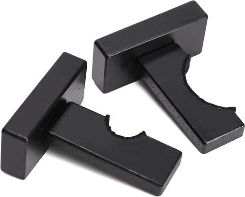 Miniatura 8 de TOBWOLF 2 vitrinas para bates de béisbol, soporte para colgar bates de béisbol, soporte horizontal para bates de béisbol de montaje en pared