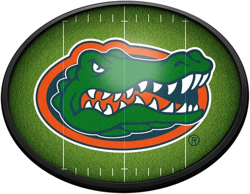 Miniatura 309 de The Fan-Brand NCAA Alabama Crimson Tide: Letrero de pared ovalado con luz – Decoración de fútbol, baloncesto, béisbol y deportes universitarios