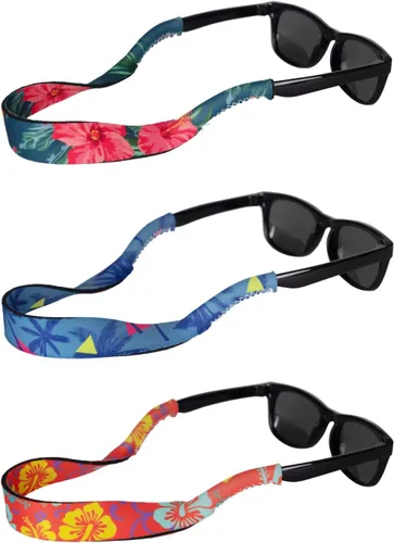 Miniatura 8 de Ukes Correas flotantes de neopreno para lentes de sol para niños, paquete de 3 (lentes no incluidas)