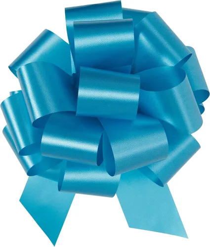 Miniatura 16 de Berwick The Perfect Bow Pull Ribbon, tamaño acabado de 5.5 pulgadas con 20 bucles, verde cítrico, 50 piezas