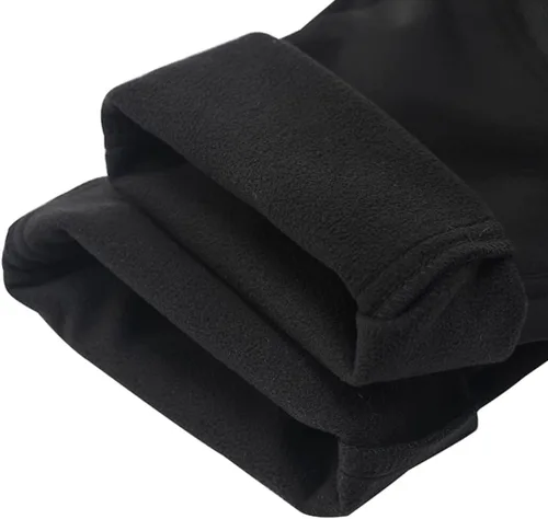 Miniatura 6 de Jingle Bongala Pantalones de senderismo impermeables con forro polar y cintura elástica para niños y niñas, pantalones de nieve aislados