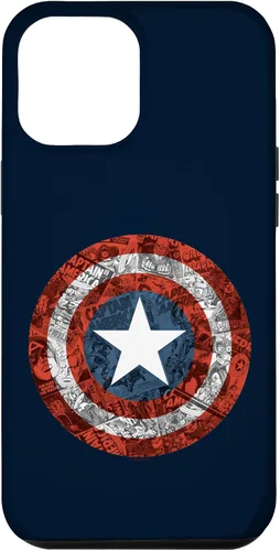 Miniatura 25 de Carcasa para iPhone 11, diseño de Capitán América, con escudo de cómics