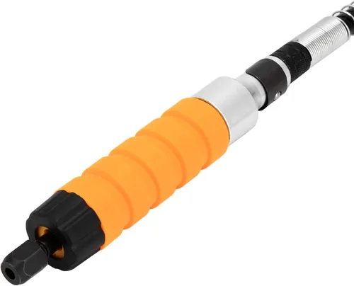 Miniatura 2 de YWBL-WH Herramienta eléctrica de cuchillo de grabado de cincel de madera para tallar en madera, 5 cuchillas, llave de repuesto suave y flexible