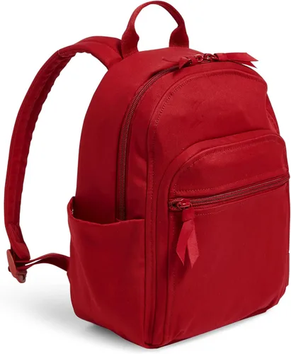 Miniatura 3 de Vera Bradley Mochila pequeña de algodón para mujer