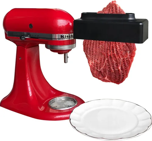 【Además】Ablandador de carne para todos los mezcladores de pie KitchenAid domésticos, accesorios para batidoras con engranajes de acero inoxidable,