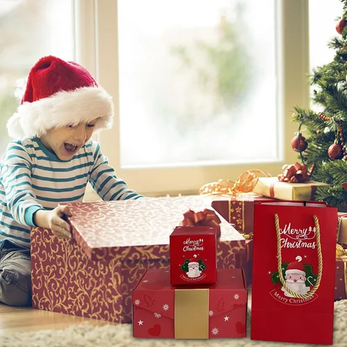 Miniatura 3 de Caja de regalo sorpresa Explosion, caja de regalo de explosión emergente, cajas de regalo sorpresa de Feliz Navidad, caja de regalo explosión