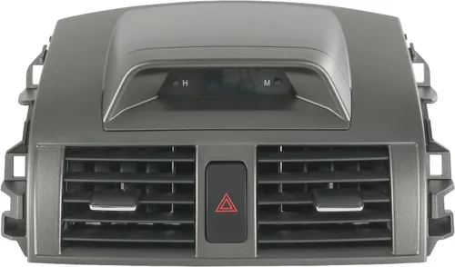 Miniatura 7 de DICMIC Panel de ventilación de salida de aire acondicionado para tablero central compatible con Toyota Corolla 2008-2013 Reemplazo # 55663-02060