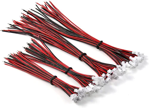 Miniatura 8 de Chanzon 5.9 in extra largo Jst1.0.984 in 2 Pin Micro Plug Conector con 5.906 in UL1007 alambre de cobre estañado 30 pares