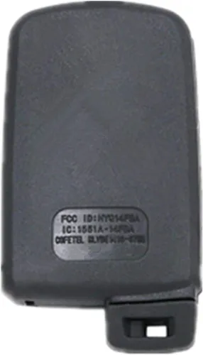 Miniatura 3 de Carcasa para llavero de entrada sin llave compatible con Toyota Avalon Camry Corolla RAV4 89904-06140 HYQ14FBA