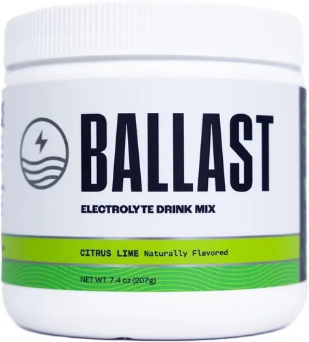 Ballast Electrolitos sin azúcar, lima cítrica, polvo de hidratación, apto para dieta cetogénica y paleo, líquido diario IV para una rehidratación