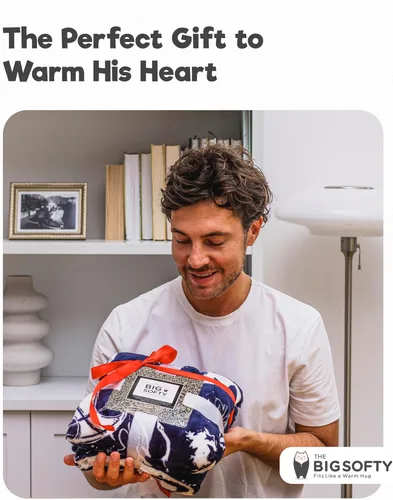 Miniatura 6 de Sudadera con manta deportiva para hombres y niños, manta portátil de gran tamaño para niños, adolescentes y adultos, sudadera con capucha