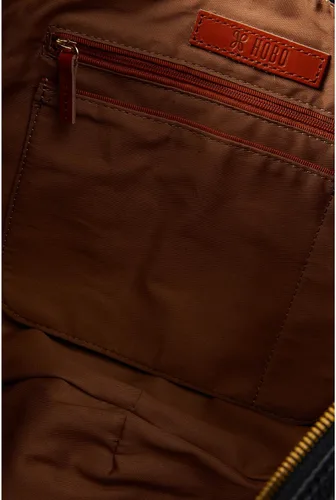 Miniatura 3 de HOBO Bolso de mano elegido para mujer, detalles de borla de cuero con correa única, hermoso e informal bolso de transporte